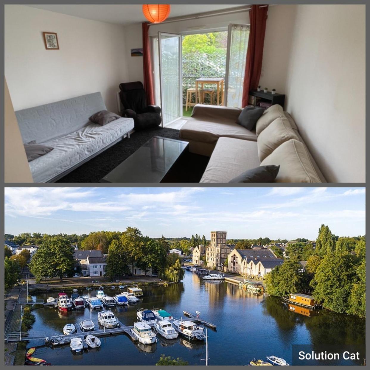 Apartamento Nort Sur Erdre Centre Exterior foto